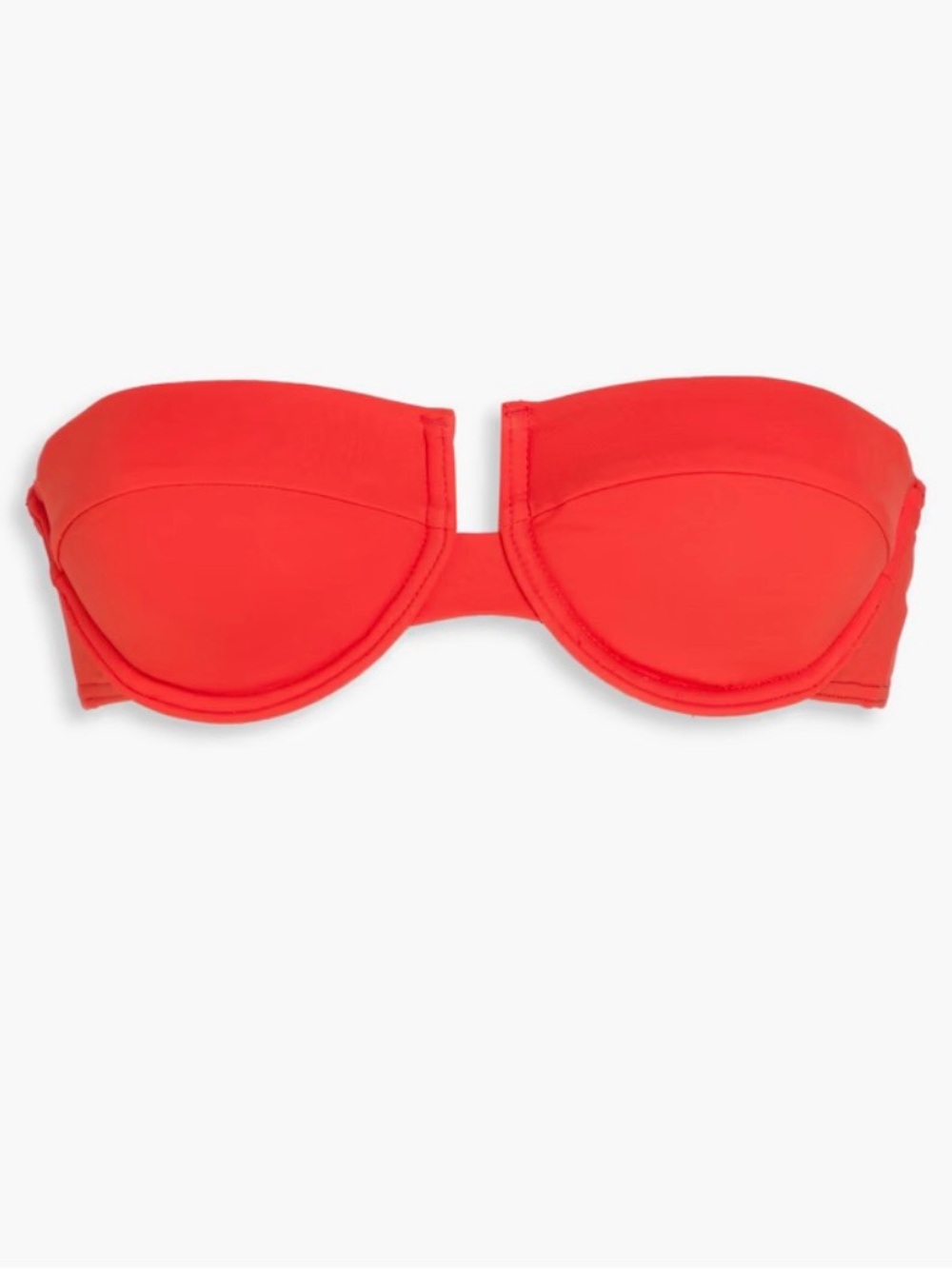 Zimmerman Red Bandeau Bikini Top size 1A/B